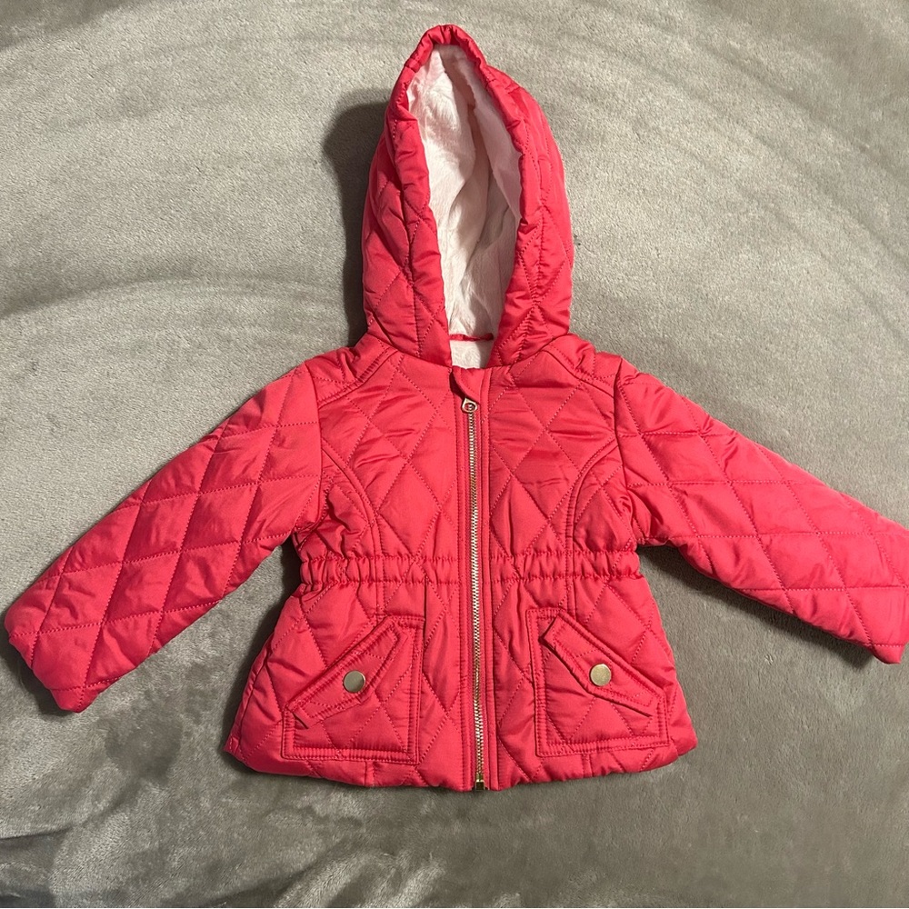 NWT 12m Pink Coat